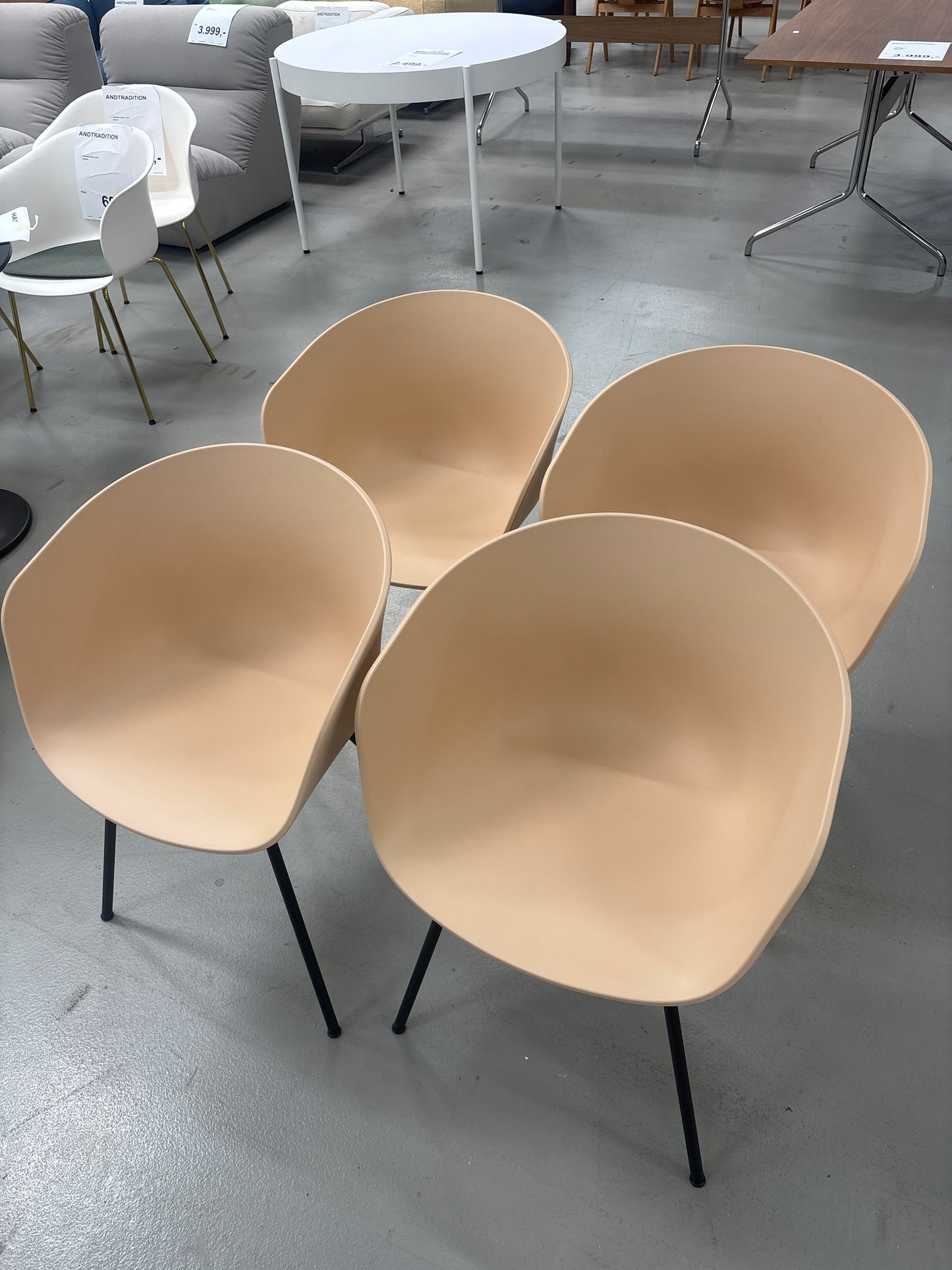 HAY AAC226 Spisestol 4 stk.