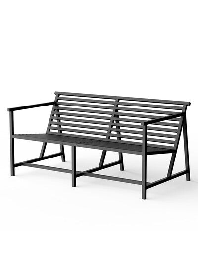 Lounge Bench, Black