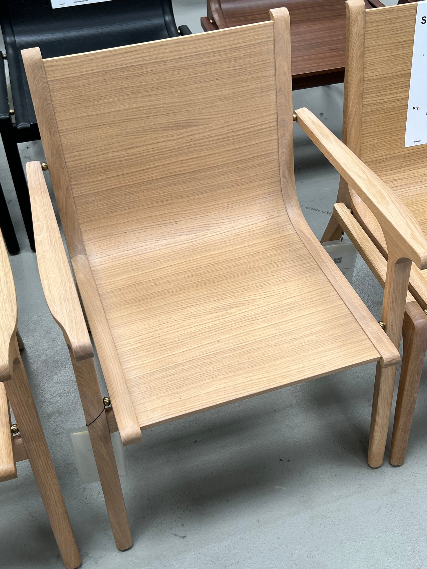 Rén Lounge Armchair, Oak