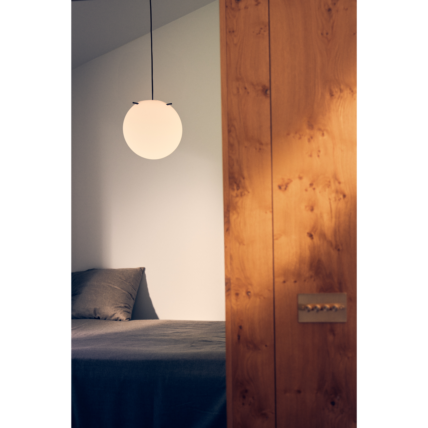 Koi-Anhänger, Opalrose/Messingstäbe