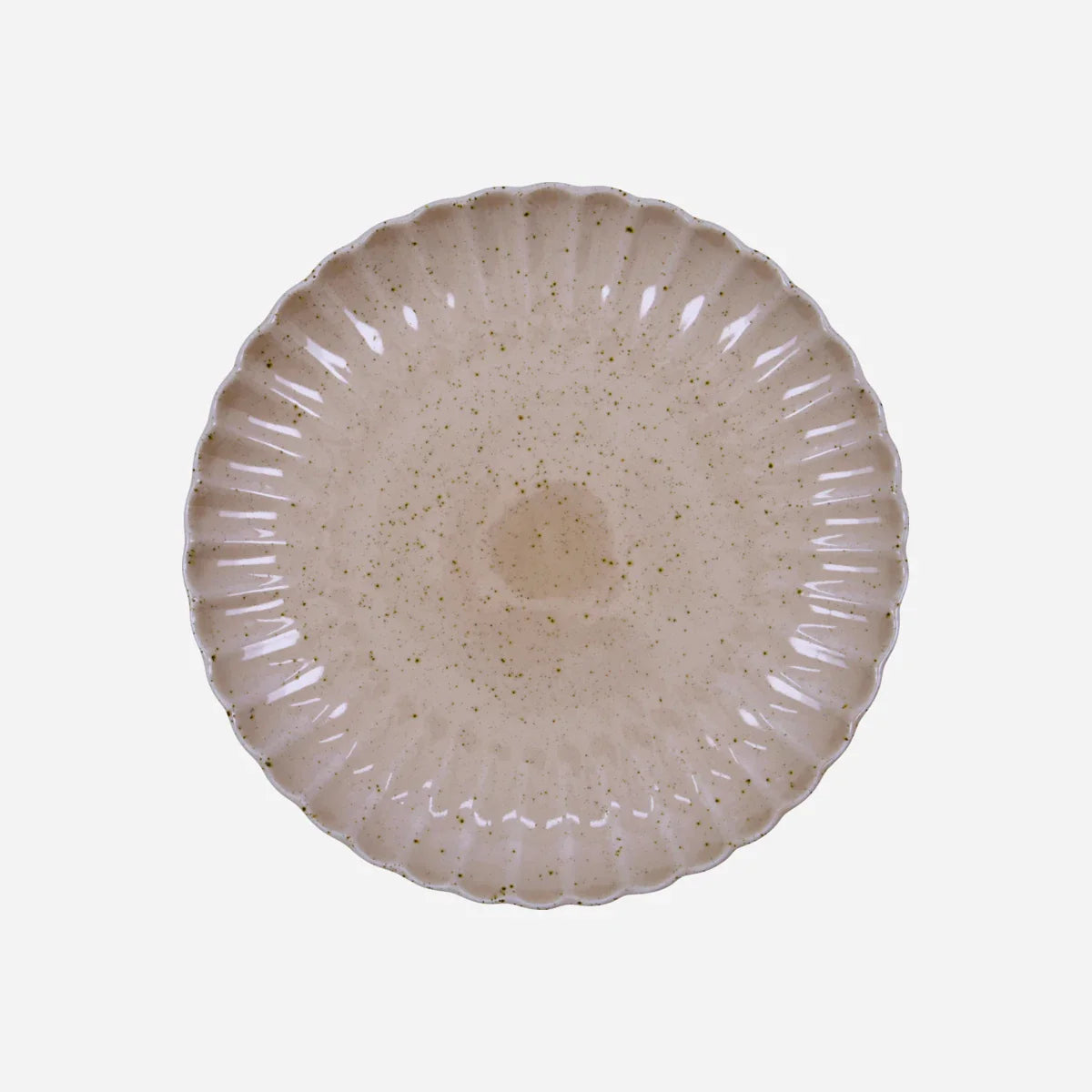Middagstallerken Scallop, Rosa