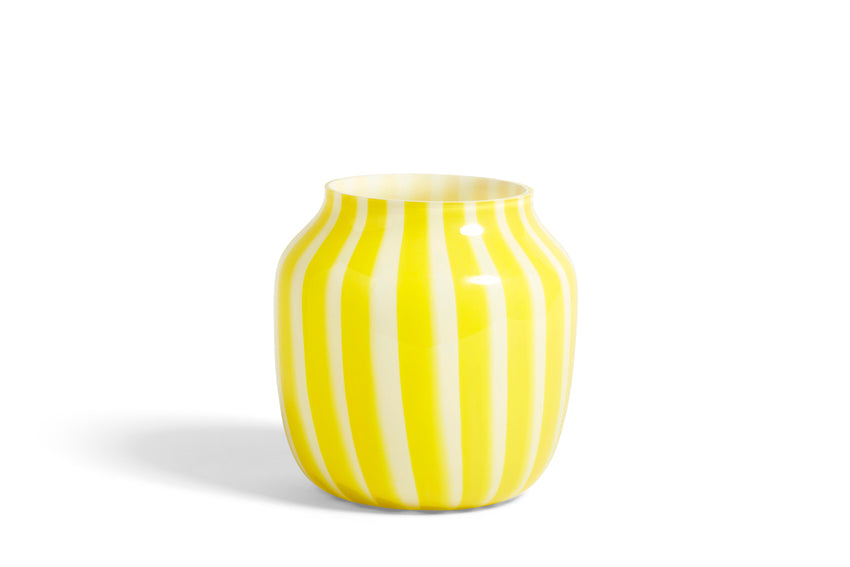 Juice Vase Wide Yellow