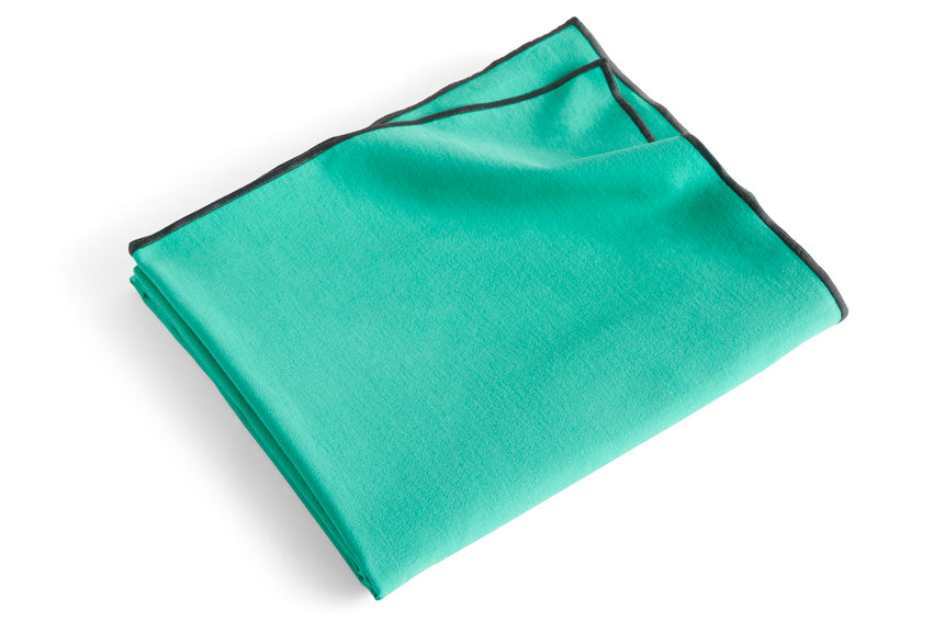 Outline Borddug, Verdigris Green