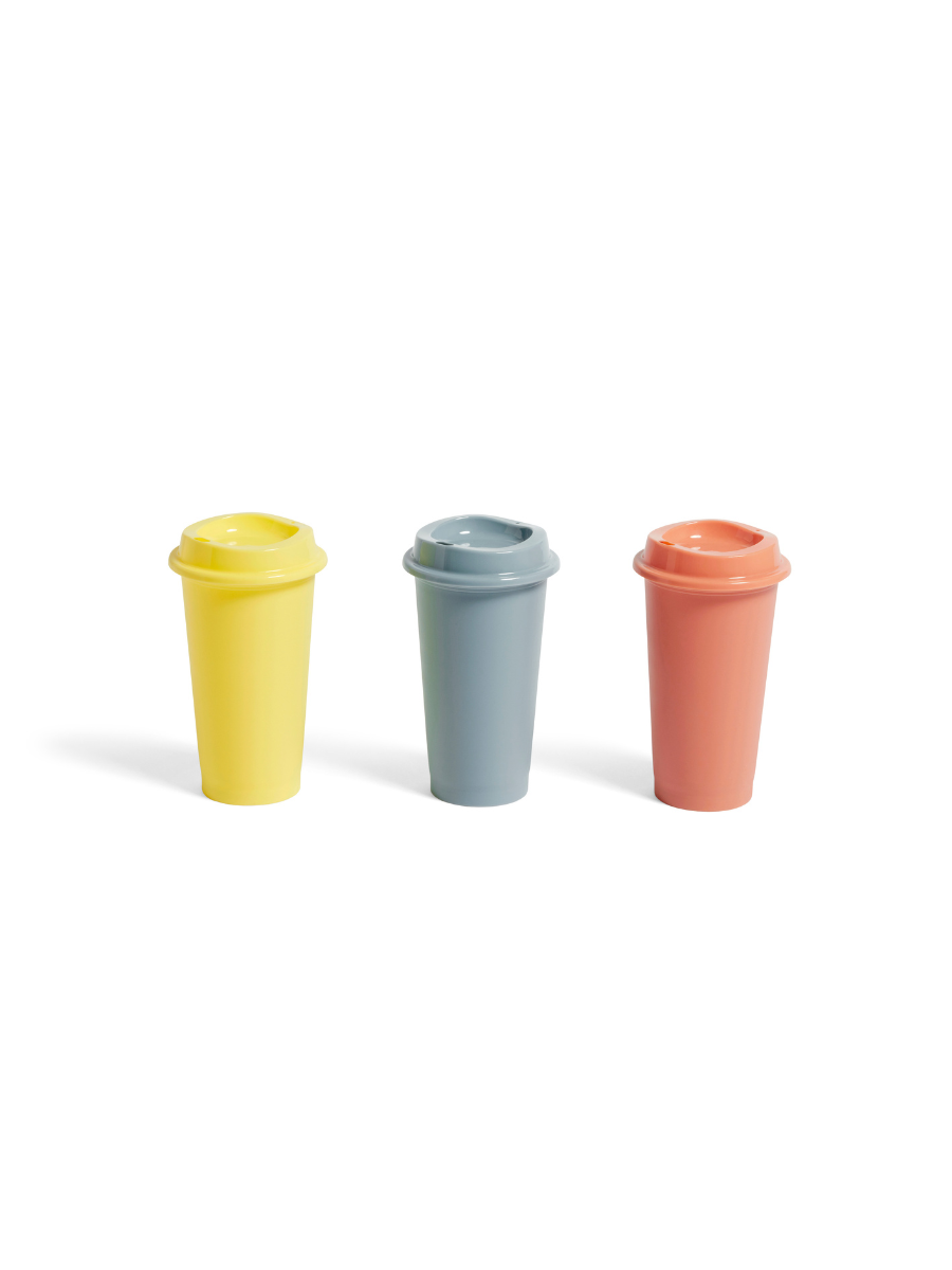 Coffee cups sæt af 3