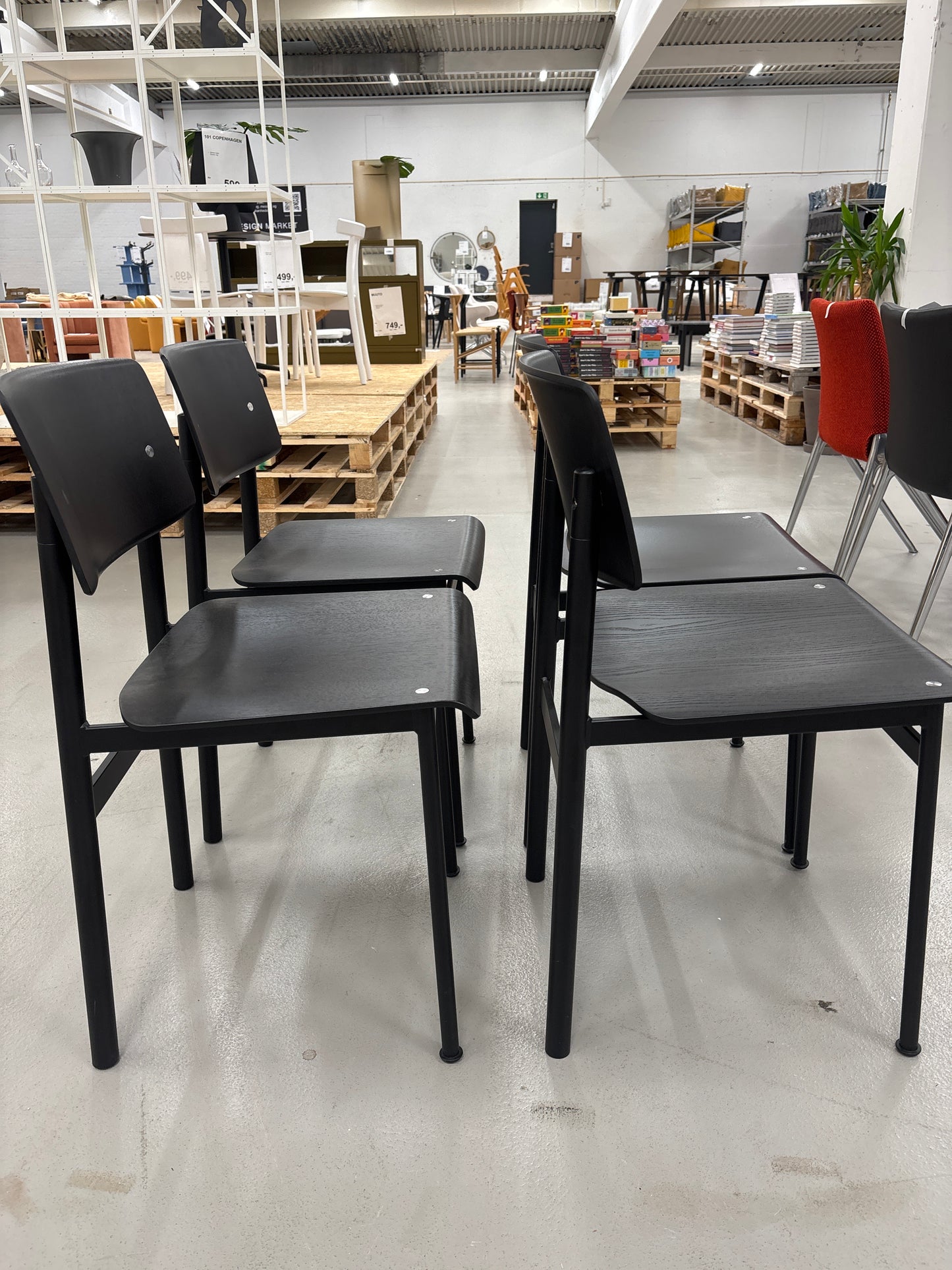 Loft, Spisestol 4 stk.