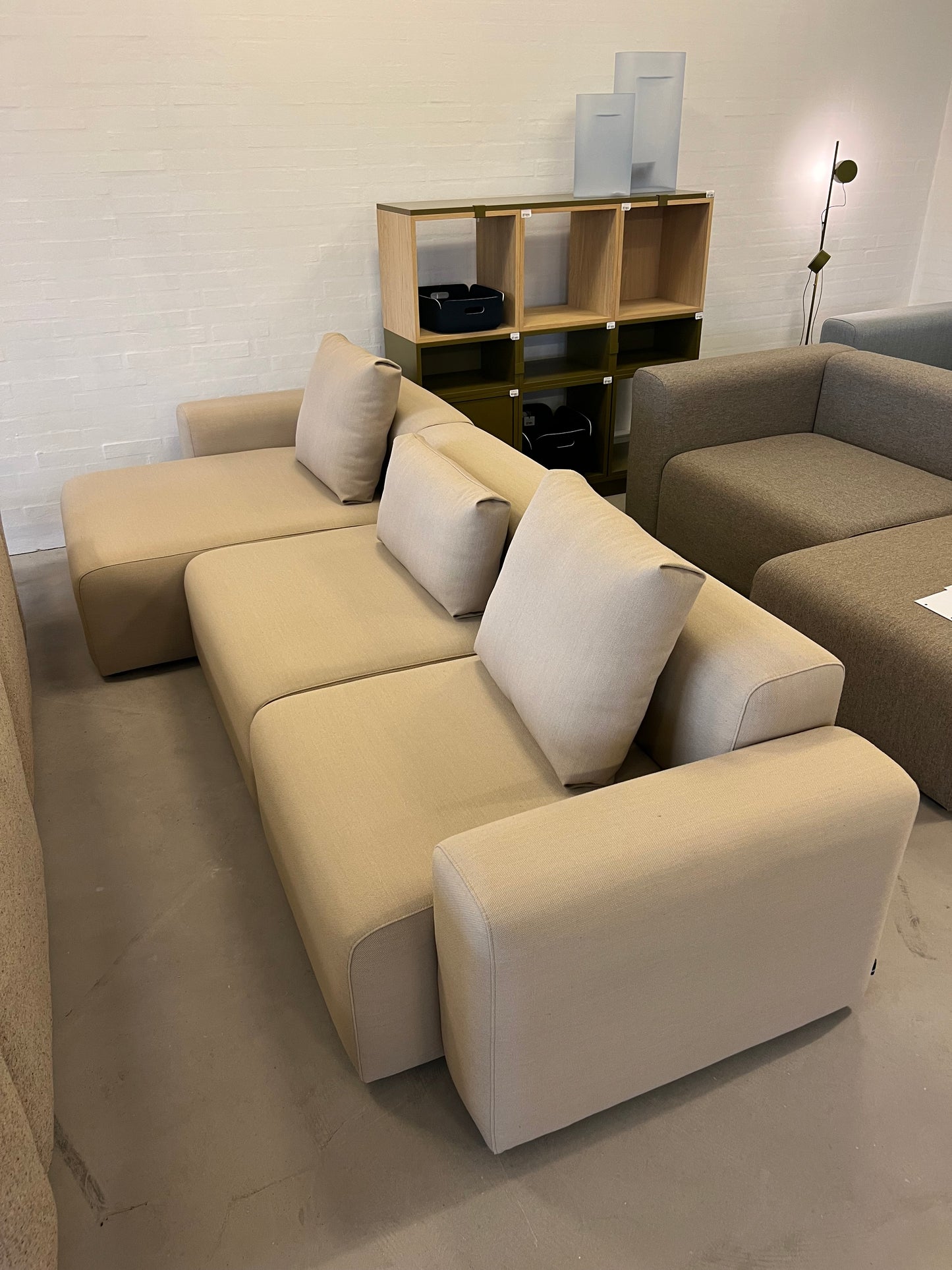 Mags Low sofa, Steelcut trio 236