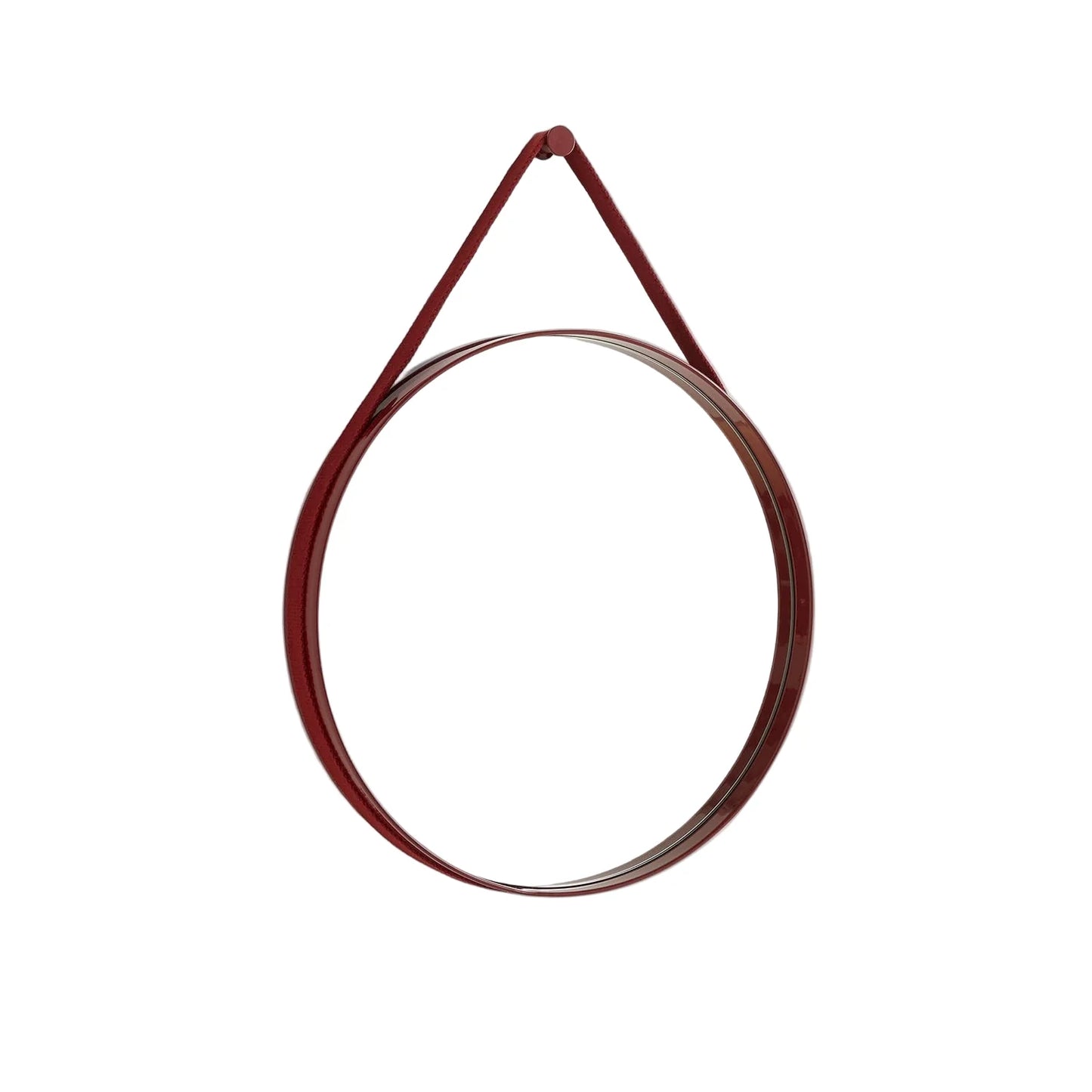 Strap Mirror No 2 Ø50 Red
