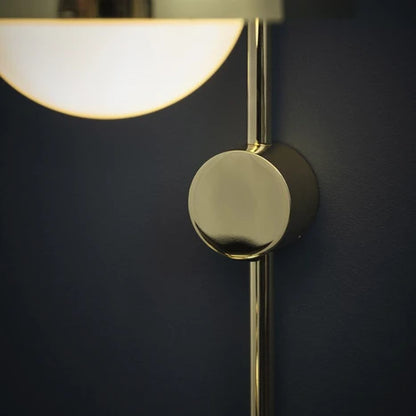 Butterfly wall lamp, Brass