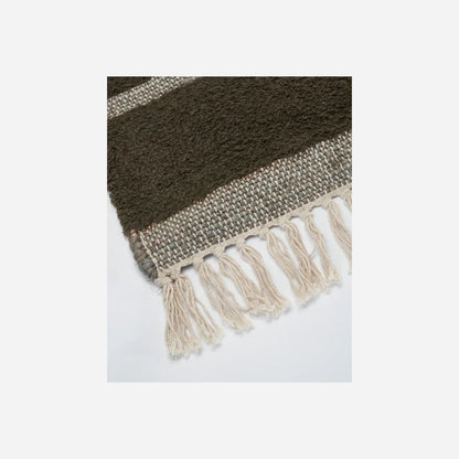 Tæppe Dark brown 90x60 cm