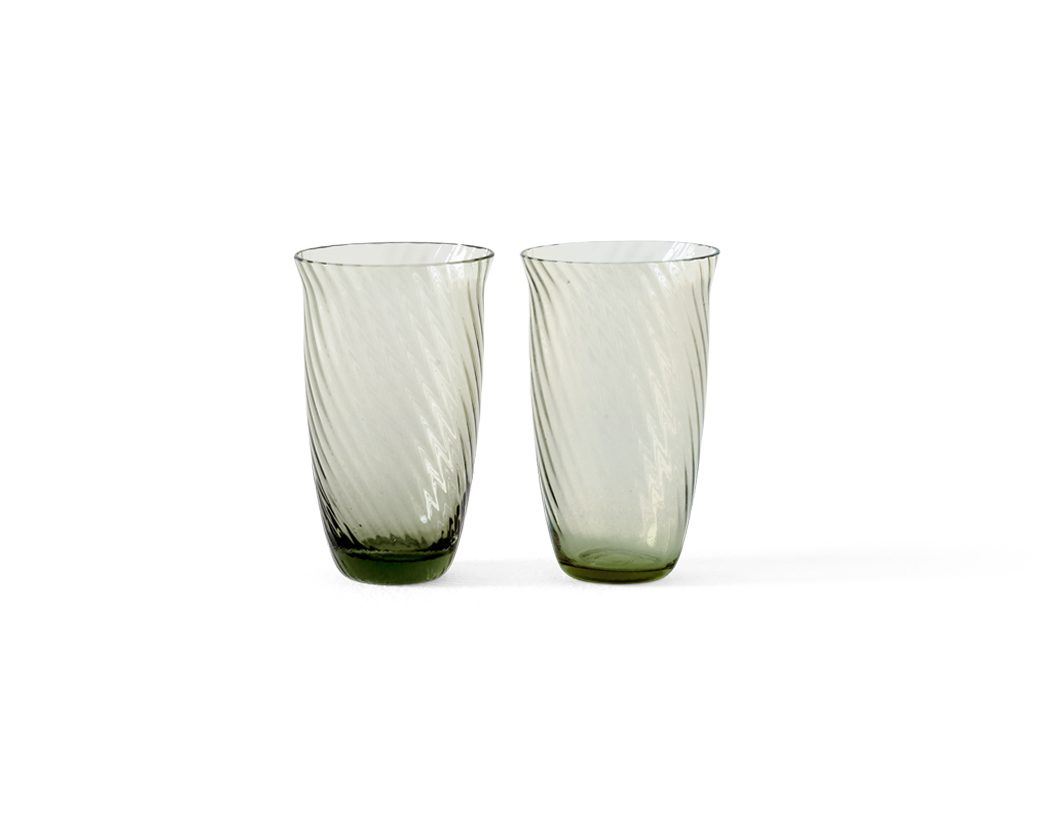Collect Drinking Glass SC60 Moss 2pcs 165ml