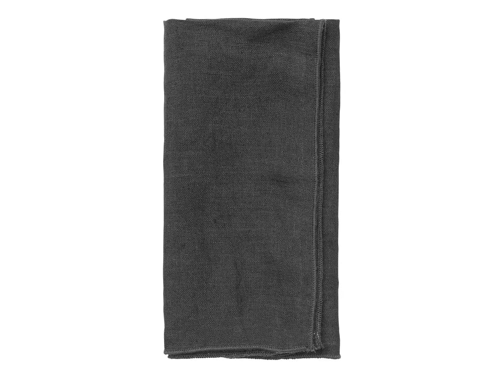 Linen Skagen Napkin, Coal