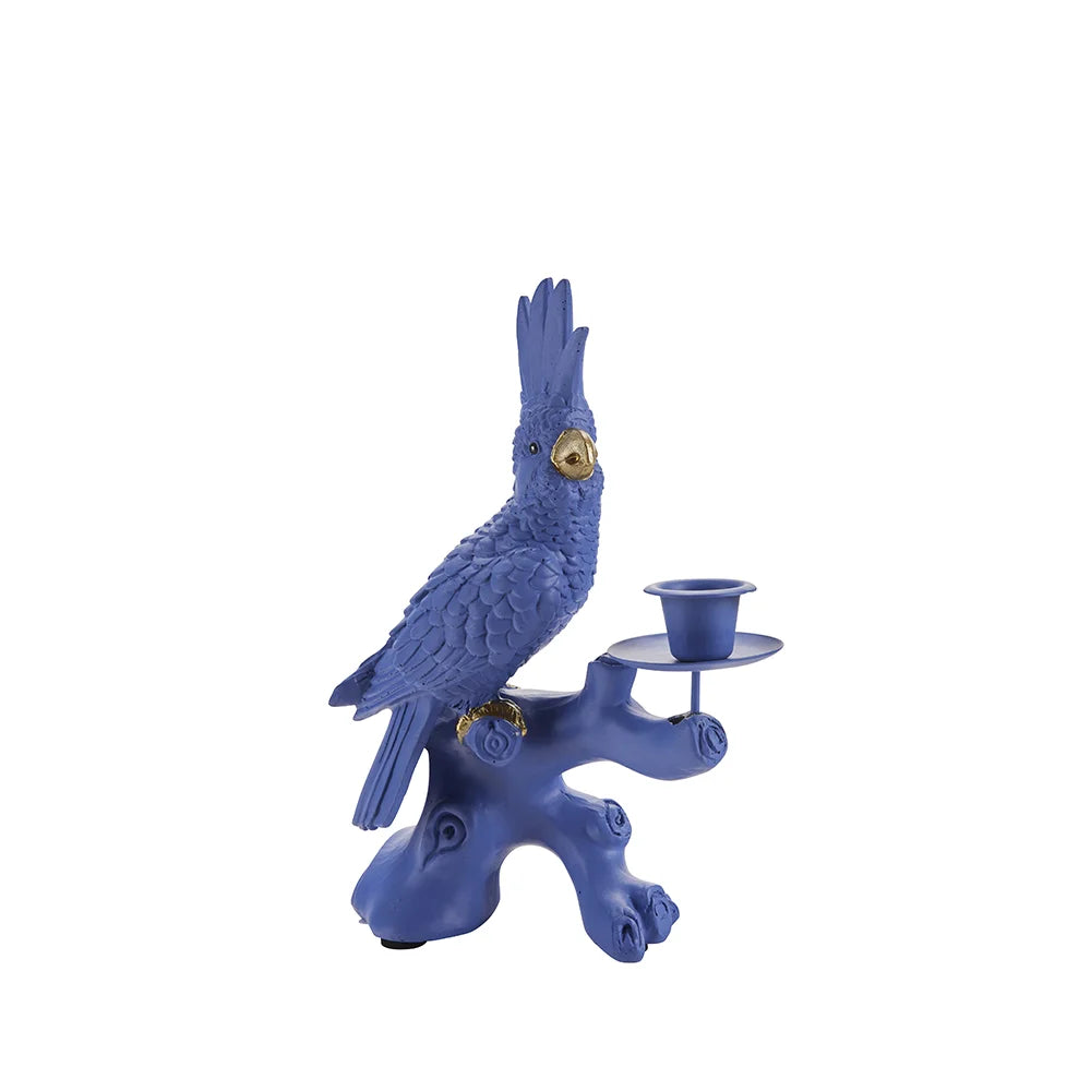 Candle Holder Parrot