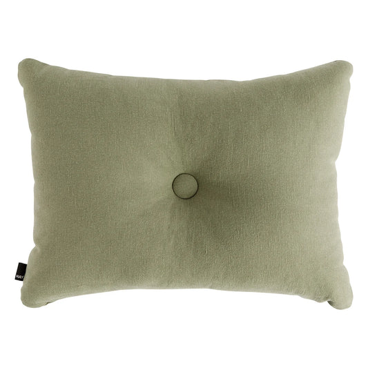 Dot Cushion, Planar, Dark Olive