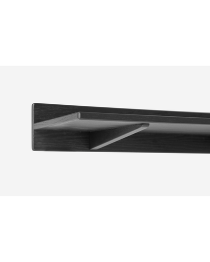 Vipp478 Chimney shelf, 60 cm - Black oak