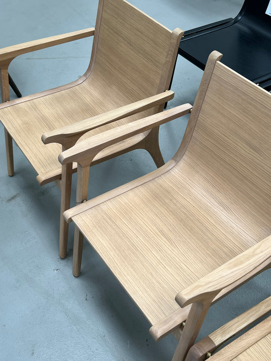 Rén Lounge Armchair, Oak