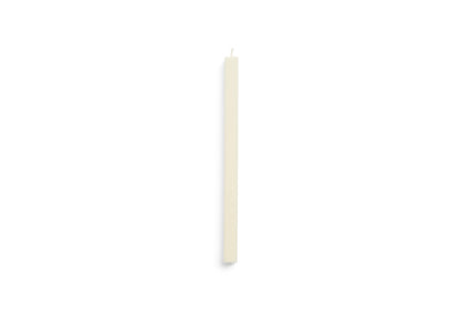Square Candle, Off-white 24 stk.