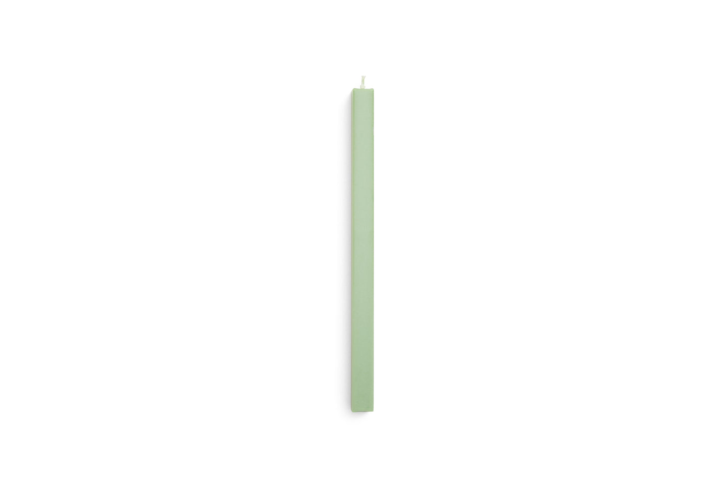 Square Candle, Dusty Green 24 stk.