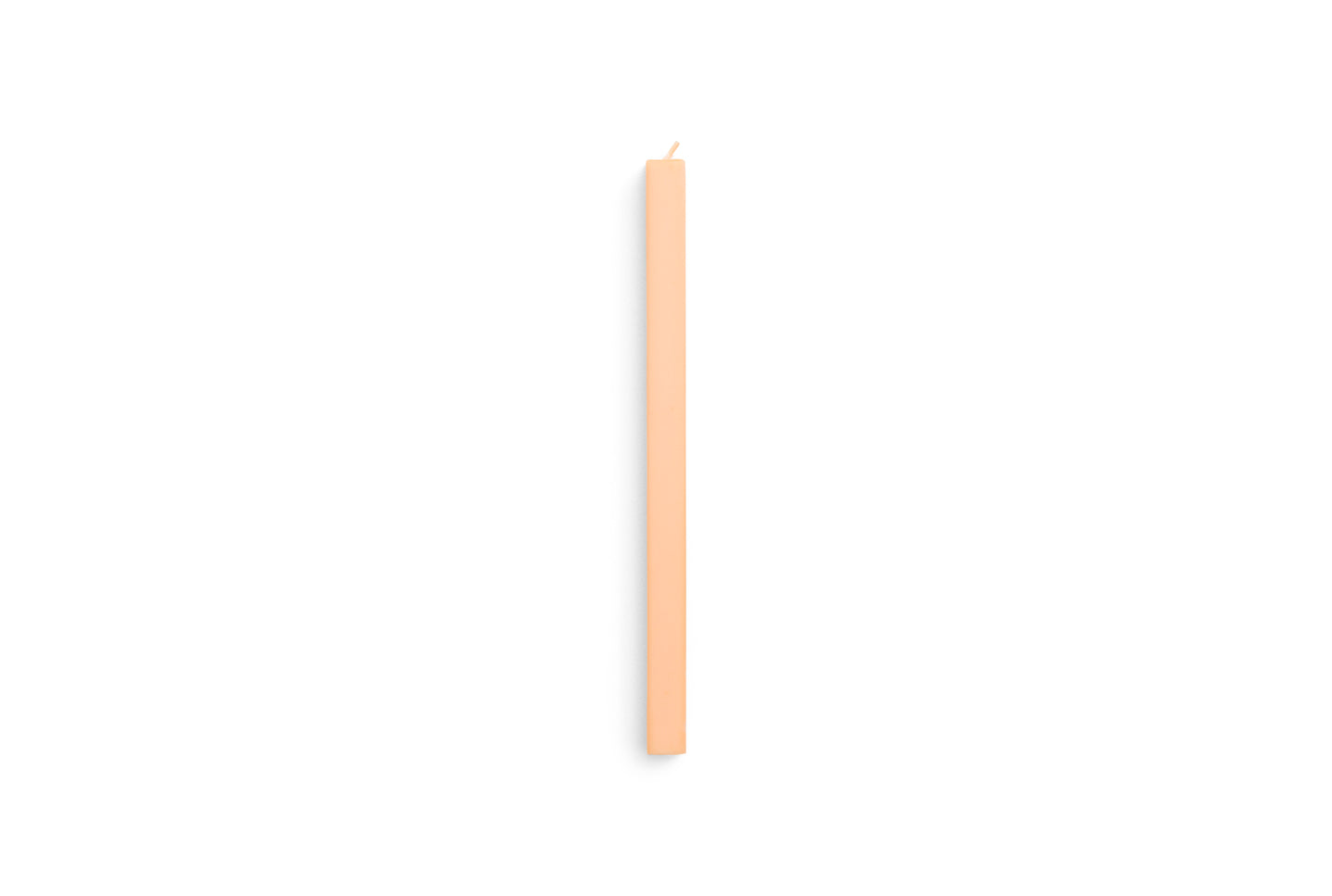 Square Candle, Dark Peach 24 stk.