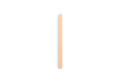 Square Candle, Dark Peach 24 stk.