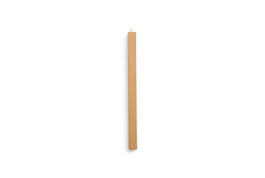 Square Candle, Nougat 24 stk.