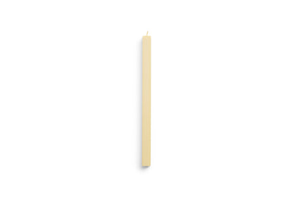 Square Candle, Lime beige 24 stk.