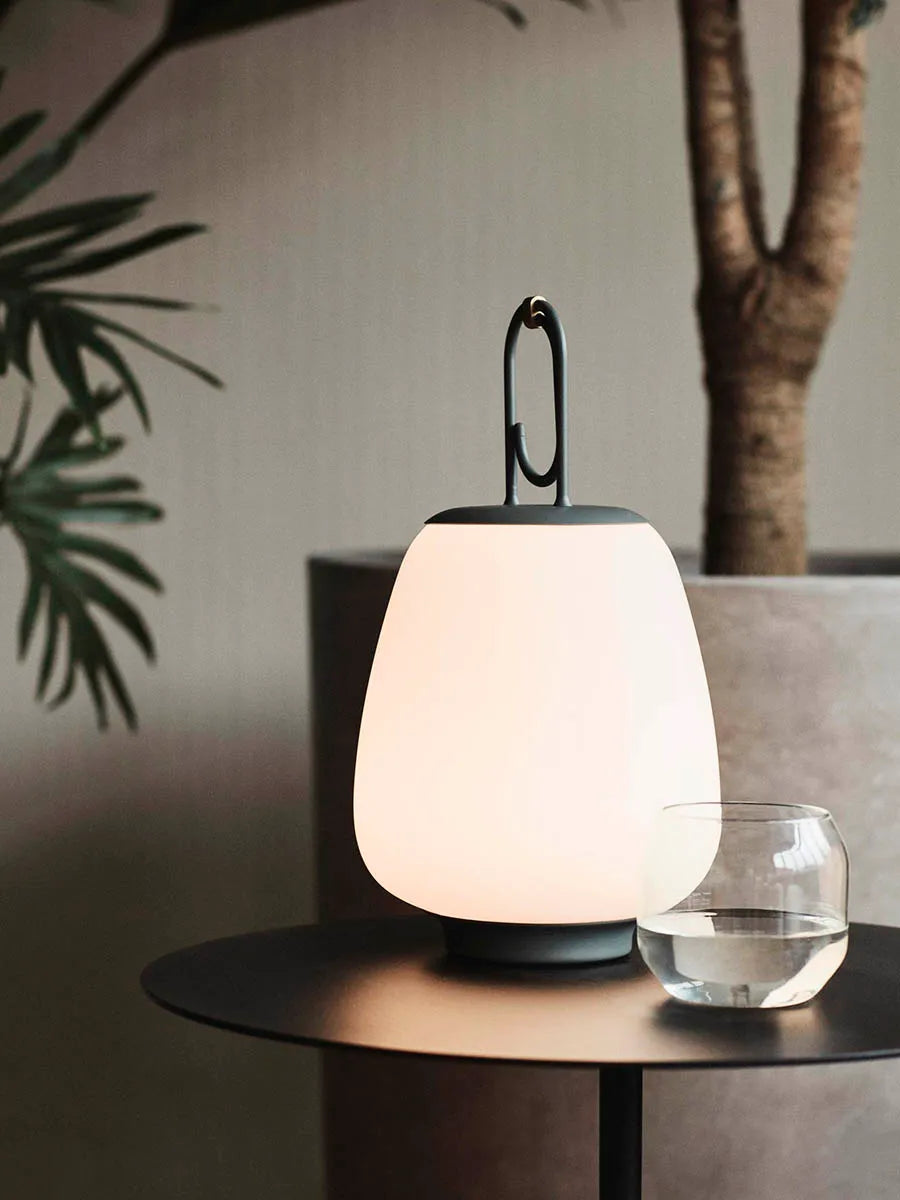 Lucca Portable Lamp, Moss