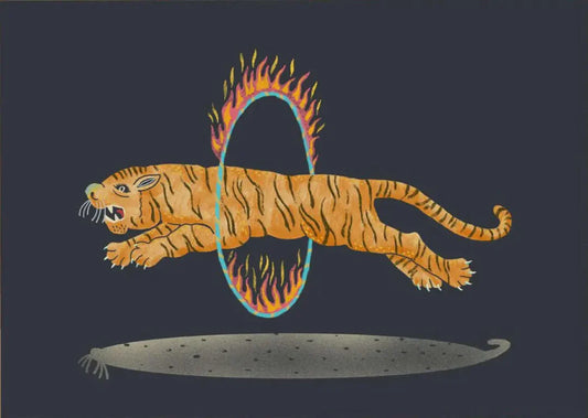 Amazing Tiger - Plakat 50x70cm