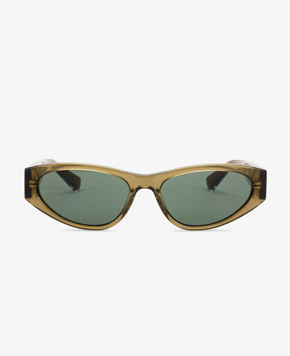 Sonnenbrille, New Deep, Champagnergrün