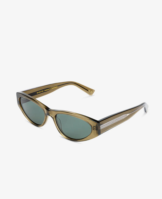 Solbrille, Blade - Green bottle