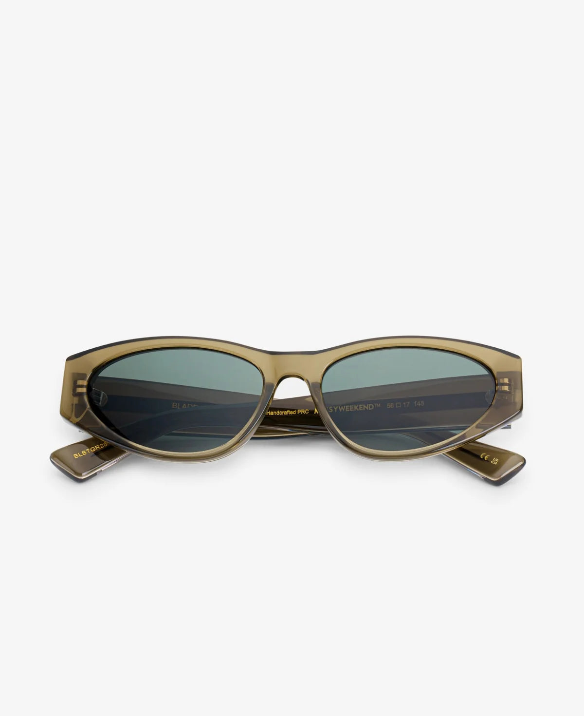 Sonnenbrille, New Deep, Champagnergrün