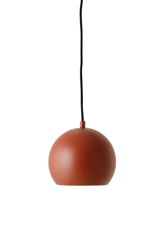 Ball Pendant Ø18, Matt Red