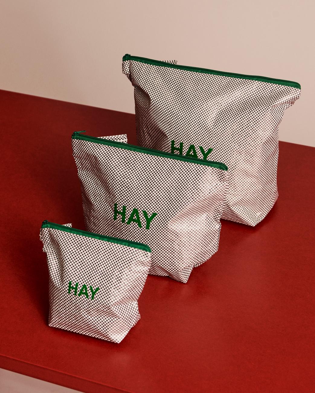 Candy Mono Wash Bag Wash, Grey Set of 3