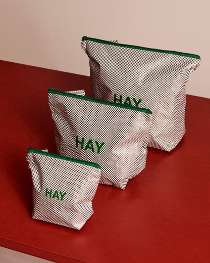 Candy Mono Wash Bag Wash, Grey Set of 3