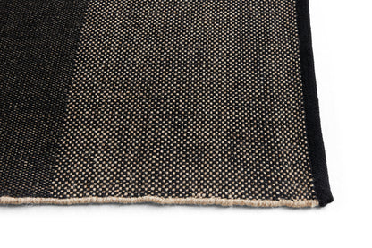 Check Rug 200x300cm Black
