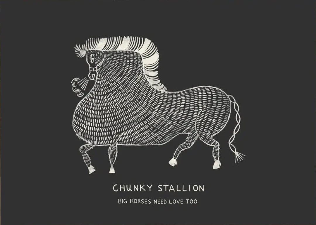 Chunky Stallion - Plakat 50x70 cn