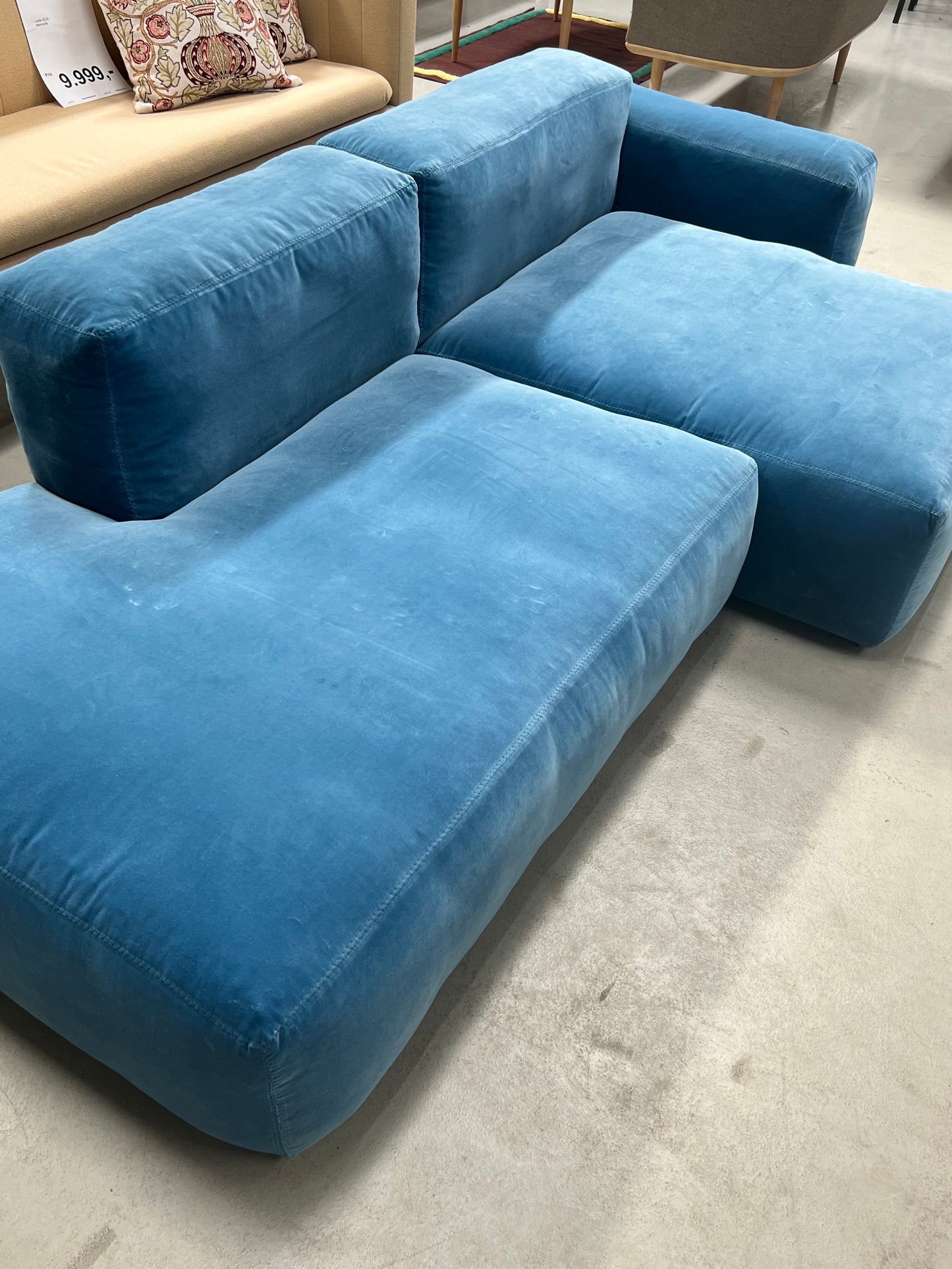 Mags Soft Sofa, Lola Blue