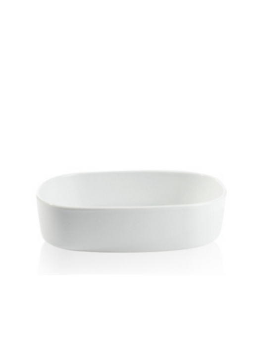 Superellipse fad i porcelæn