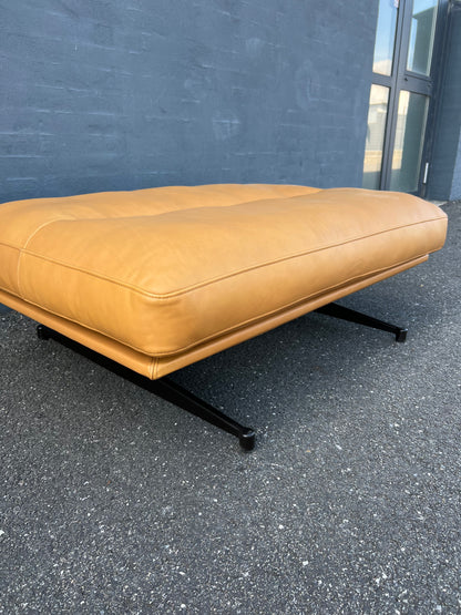Inland AV32 Pouf, Noble Cognac Læder