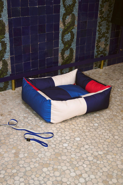 Dogs Bed Red/Blue, Medium