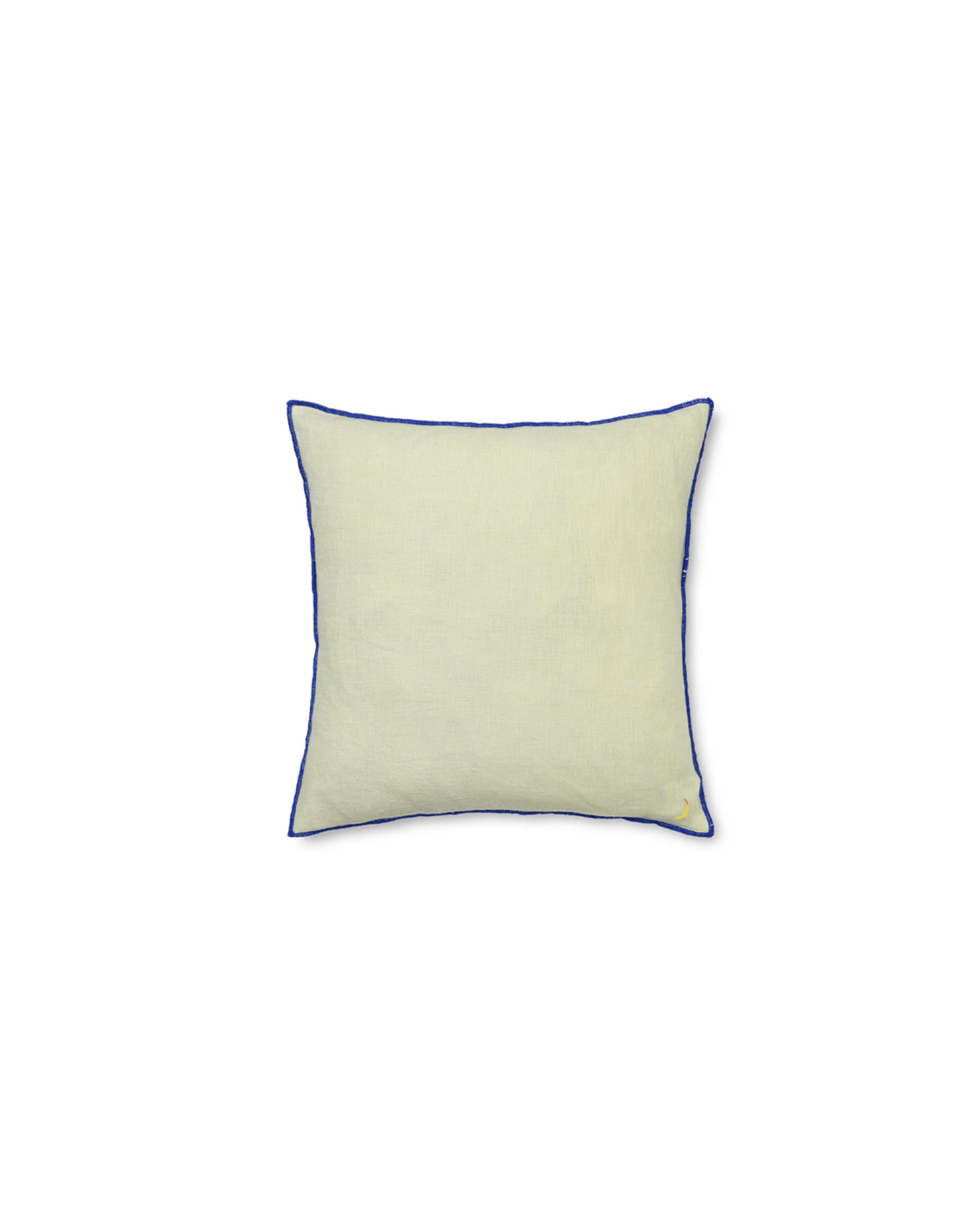 Contrast Linen Cushion