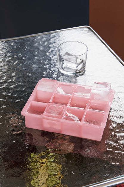 Ice Cube Tray Square XL, Pink