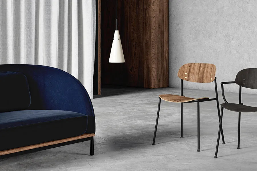 Ori Dining Chair, walnut fra Stellar Works