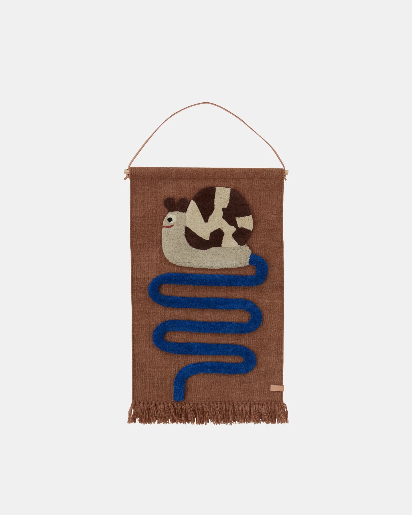 Sally Snail On The Way Wall Rug