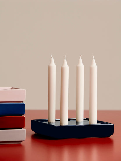 Mattone Candleholder, Dark Blue, Large