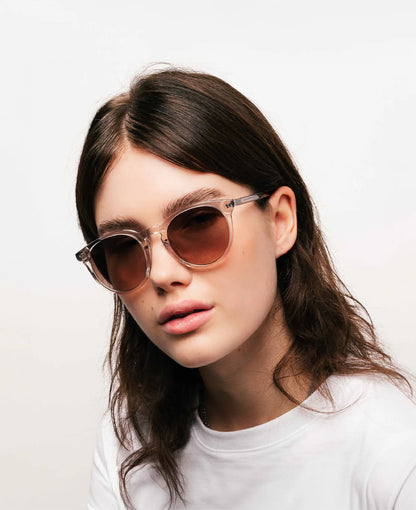 Sonnenbrille, New Deep, Champagnergrün