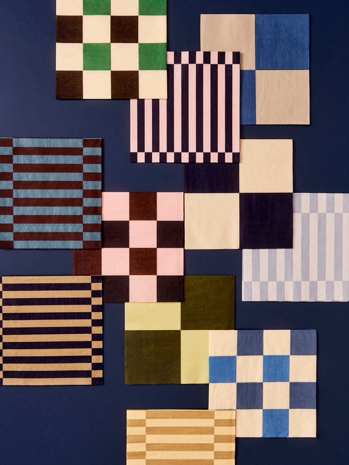 Pattern Napkins, Set of 20, Dinner 40x40 cm