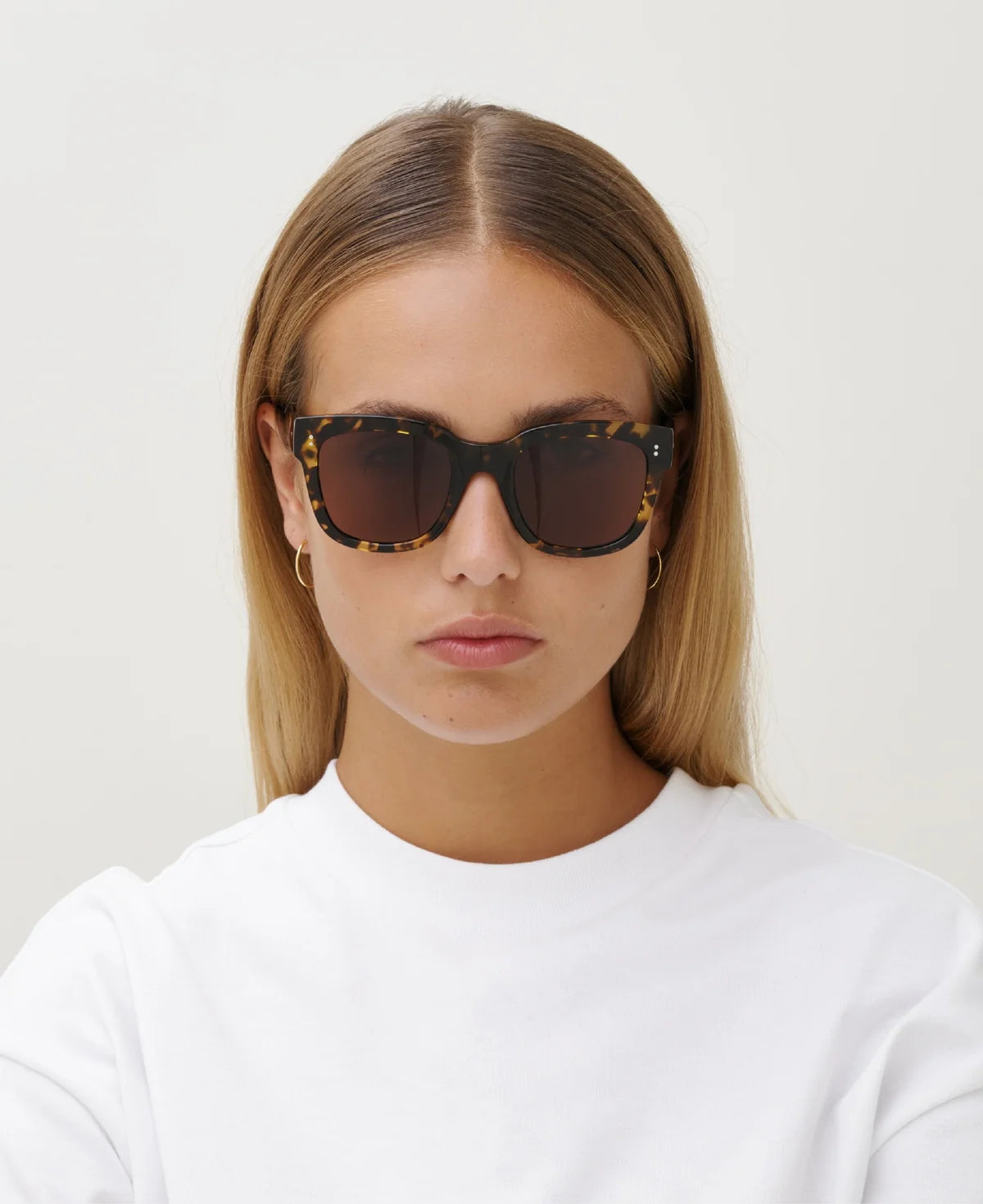 Sonnenbrille, New Deep, Champagnergrün