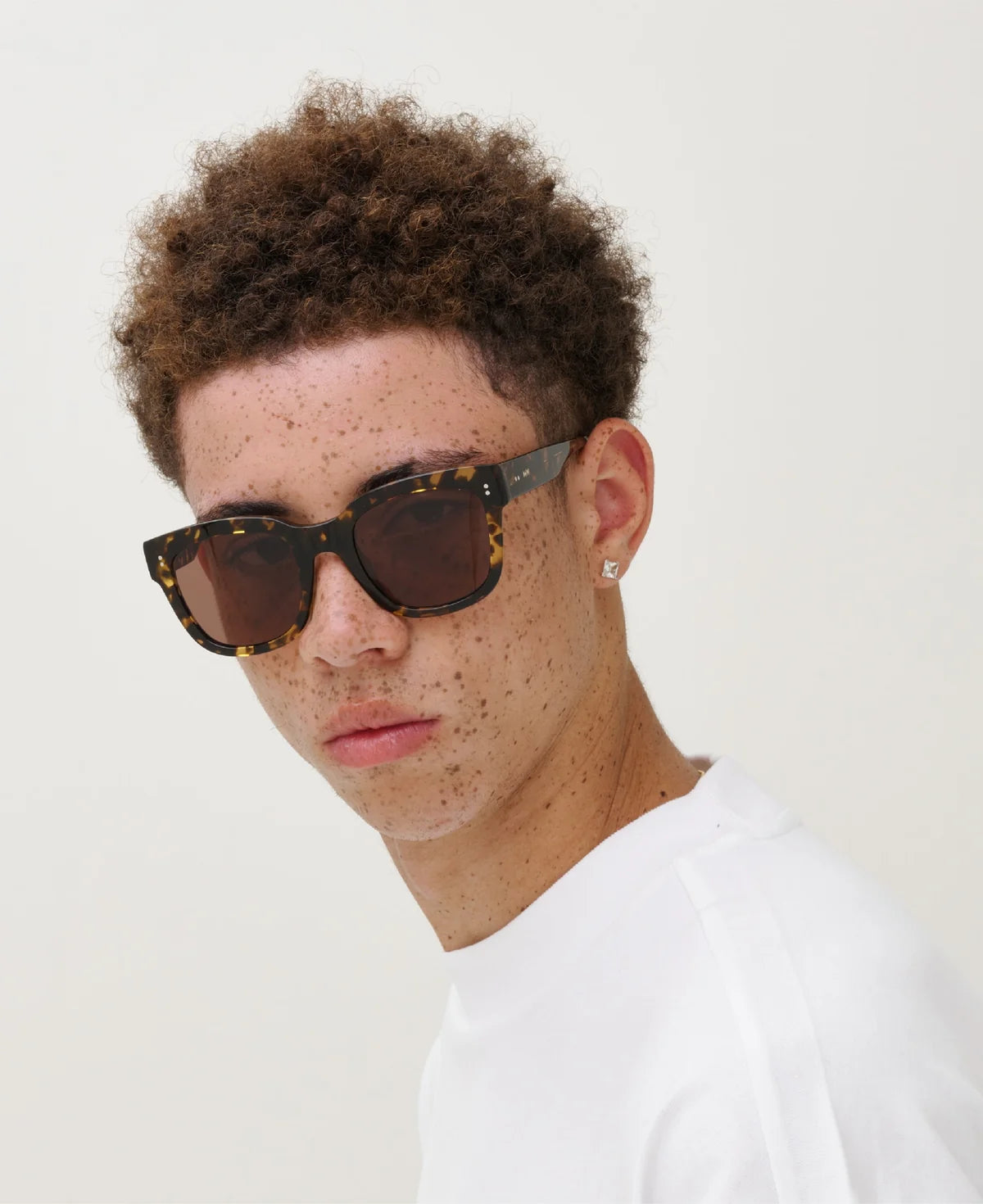 Sonnenbrille, New Deep, Champagnergrün