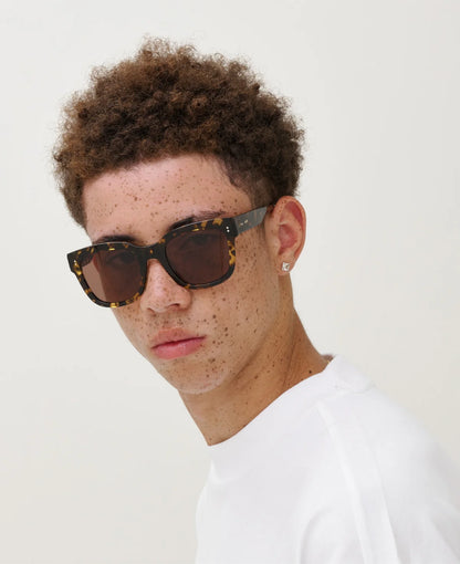 Sonnenbrille, New Deep, Champagnergrün