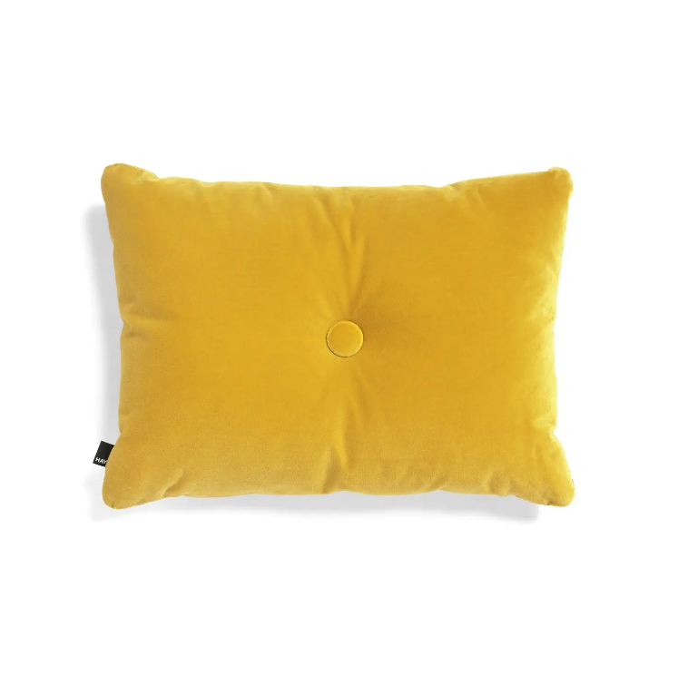 Dot Cushion Soft Yellow